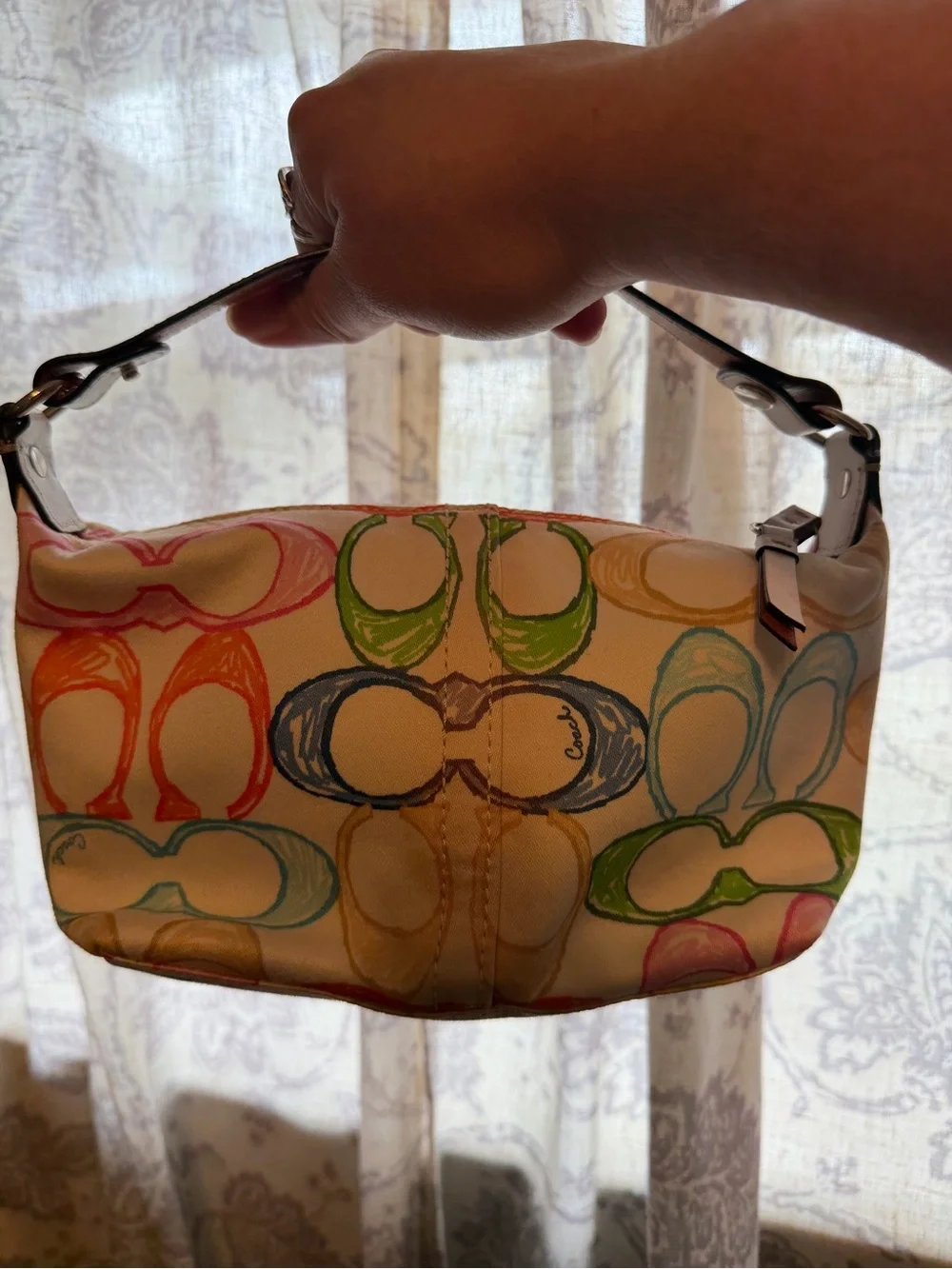 Coach Hampton Weekend Scribble Mini Bag - Picture 9 of 11